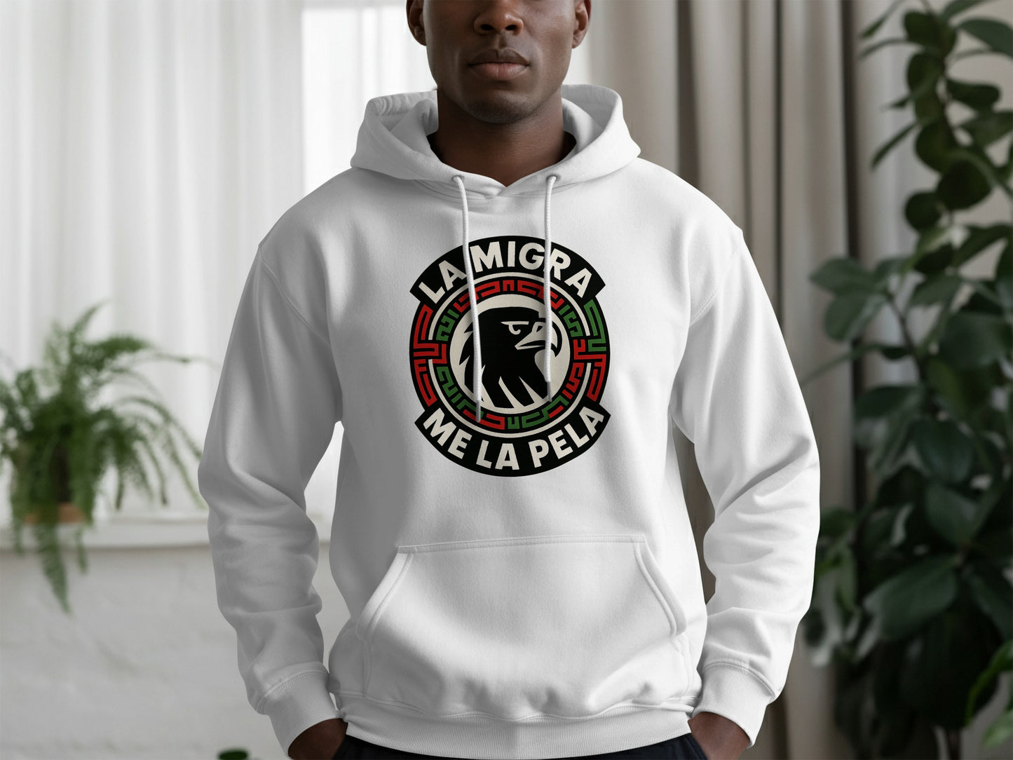 La Migra Me La Pela Graphic Hoodie product