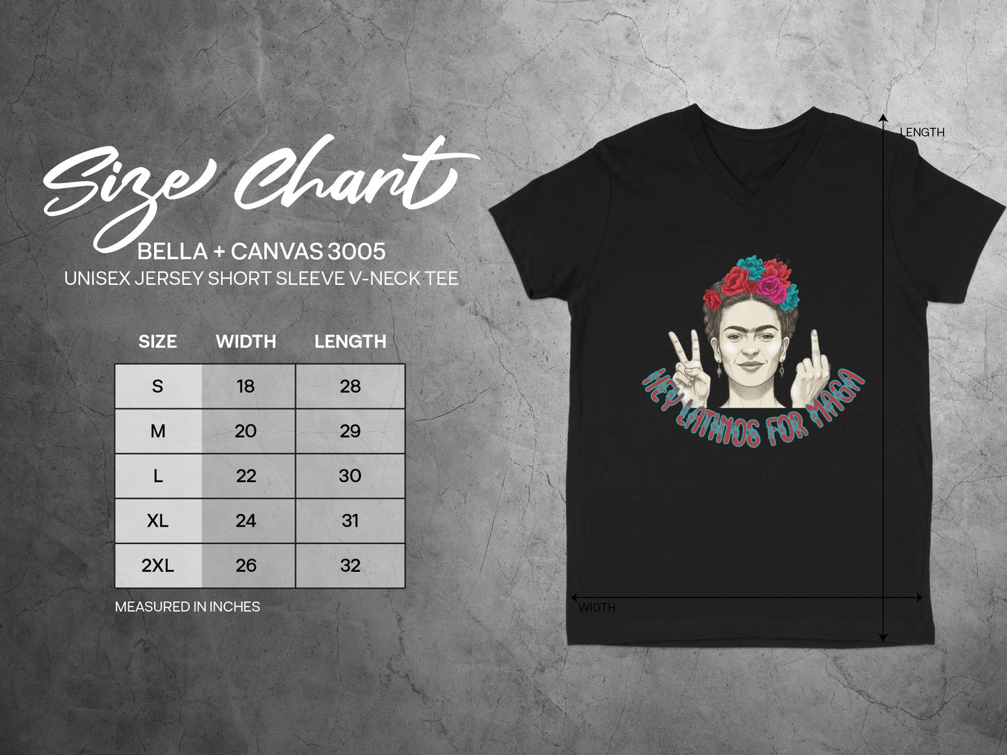 Keep Things Fun Frida Kahlo V-Neck T-shirt