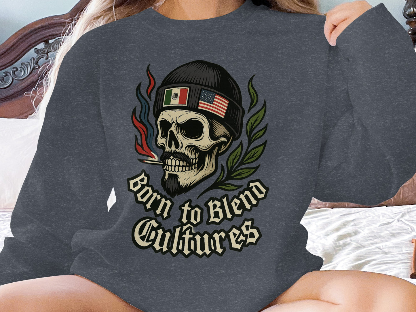 Born to Blend Cultures Graphic Pullover product type