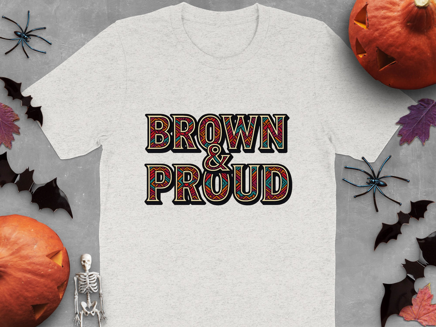 Brown and Proud Graphic Print T-Shirt product