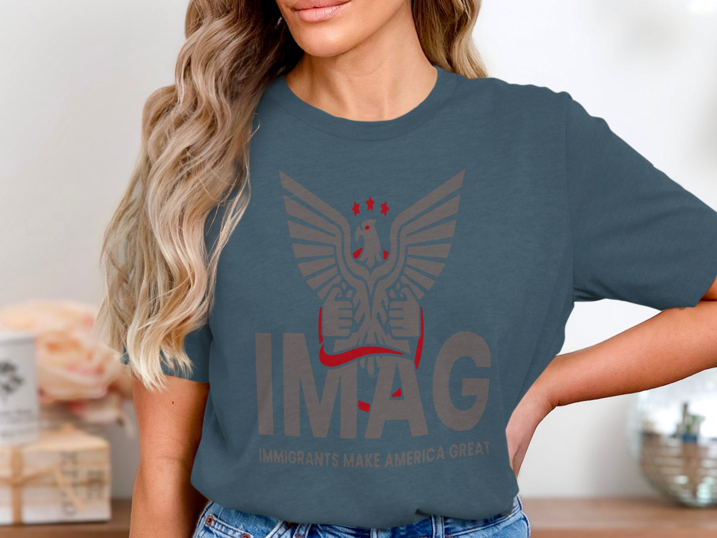 Immigrants Make America Great IMAG T-shirt product type