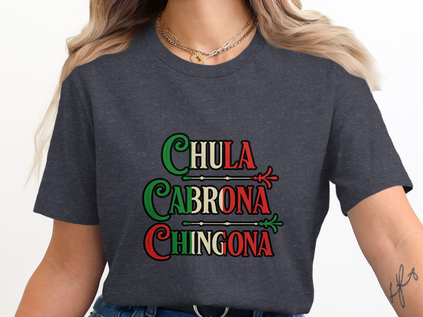 Chula Cabrona Chingona Graphic Tee Shirt product type
