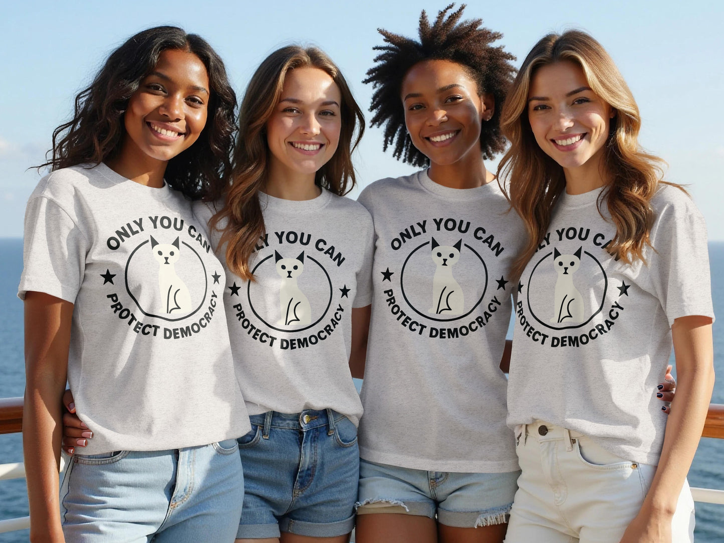 Only You Can Protect Democracy Graphic Shirt product