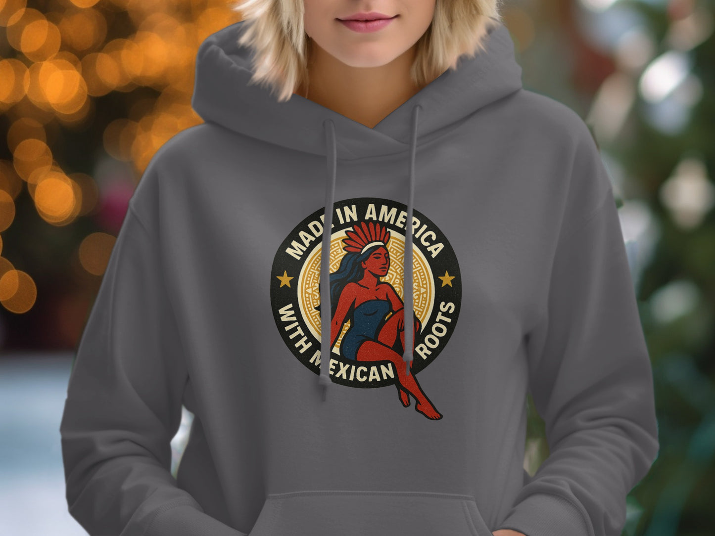 Made In America With Mexican Roots Hoodie product type