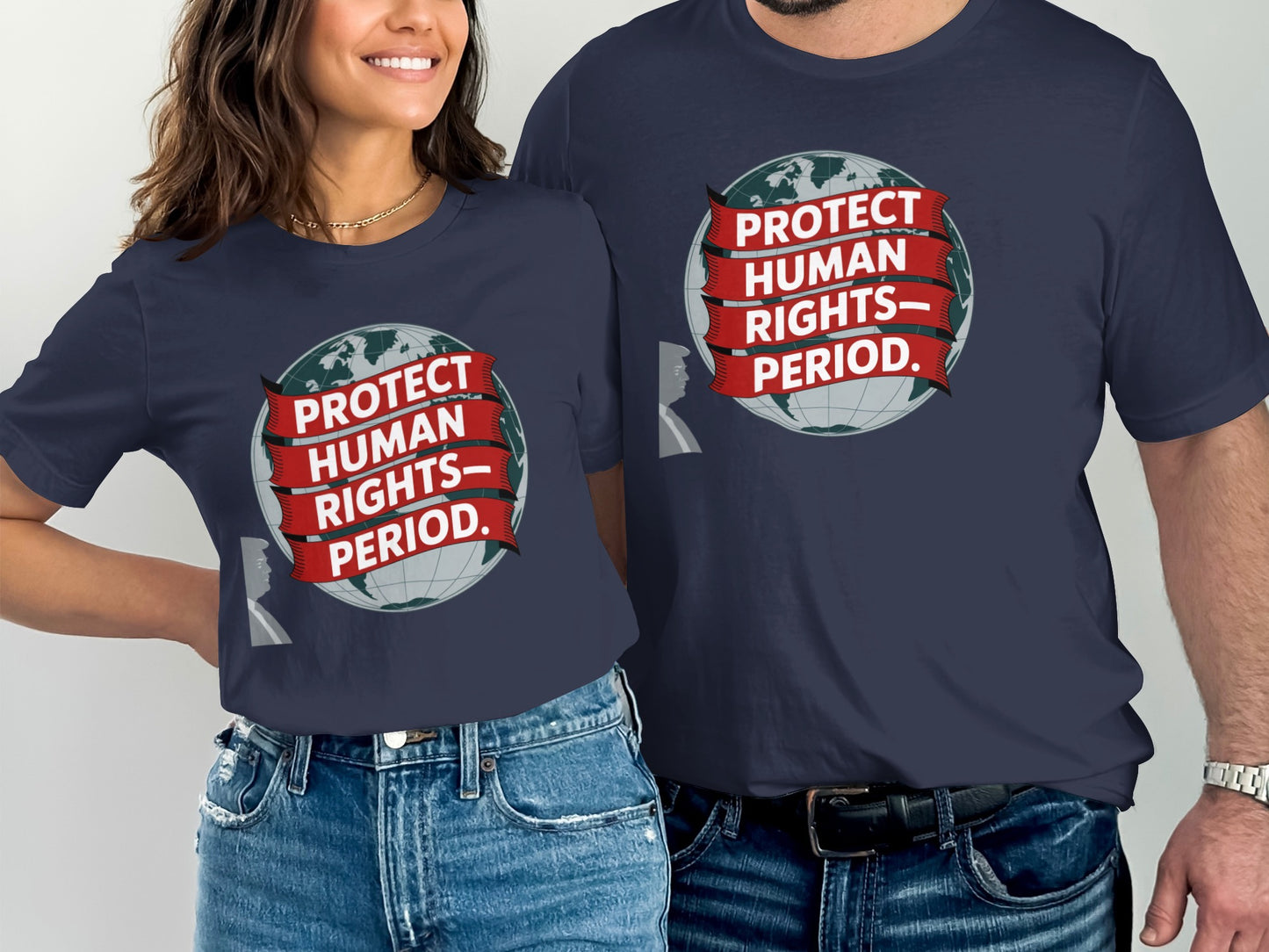 Protect Human Rights Period Statement Shirt Product