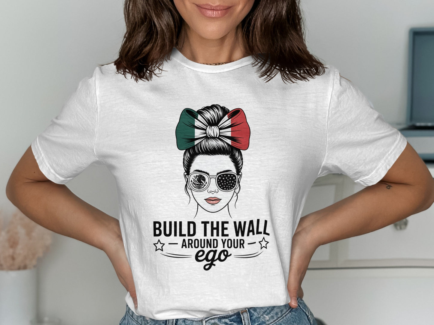 Build The Wall Around Your Ego Graphic T-Shirt product type