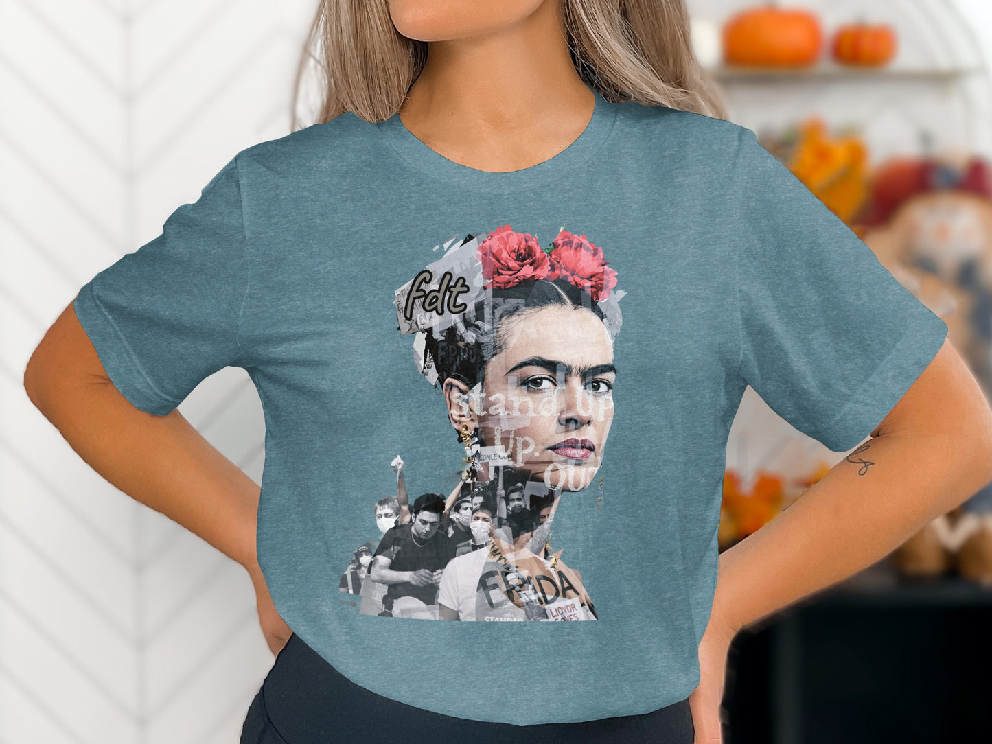 Stand Up for Your Beliefs Art Statement T-Shirt product