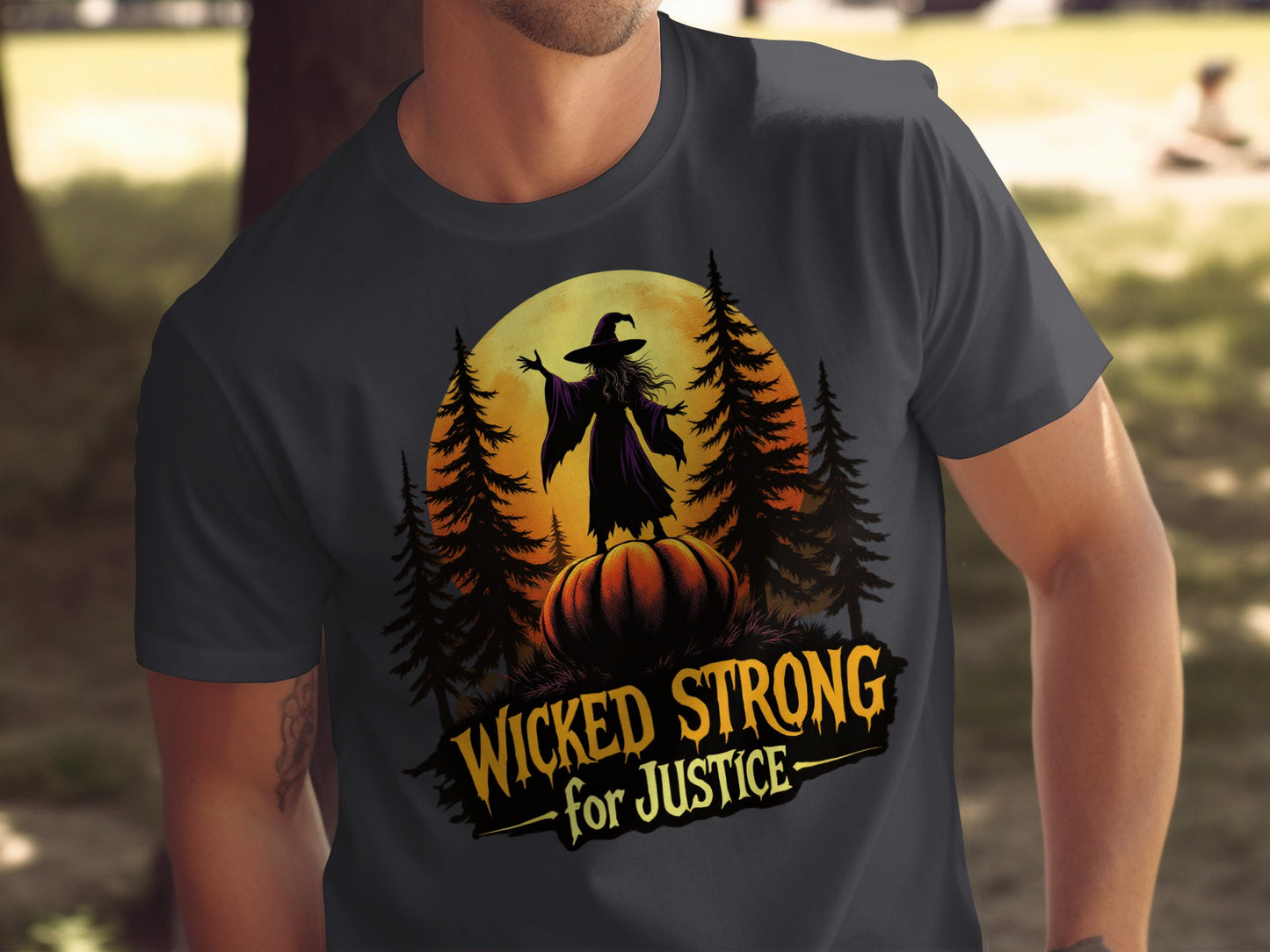 Wicked Strong for Justice Halloween T-shirt product type
