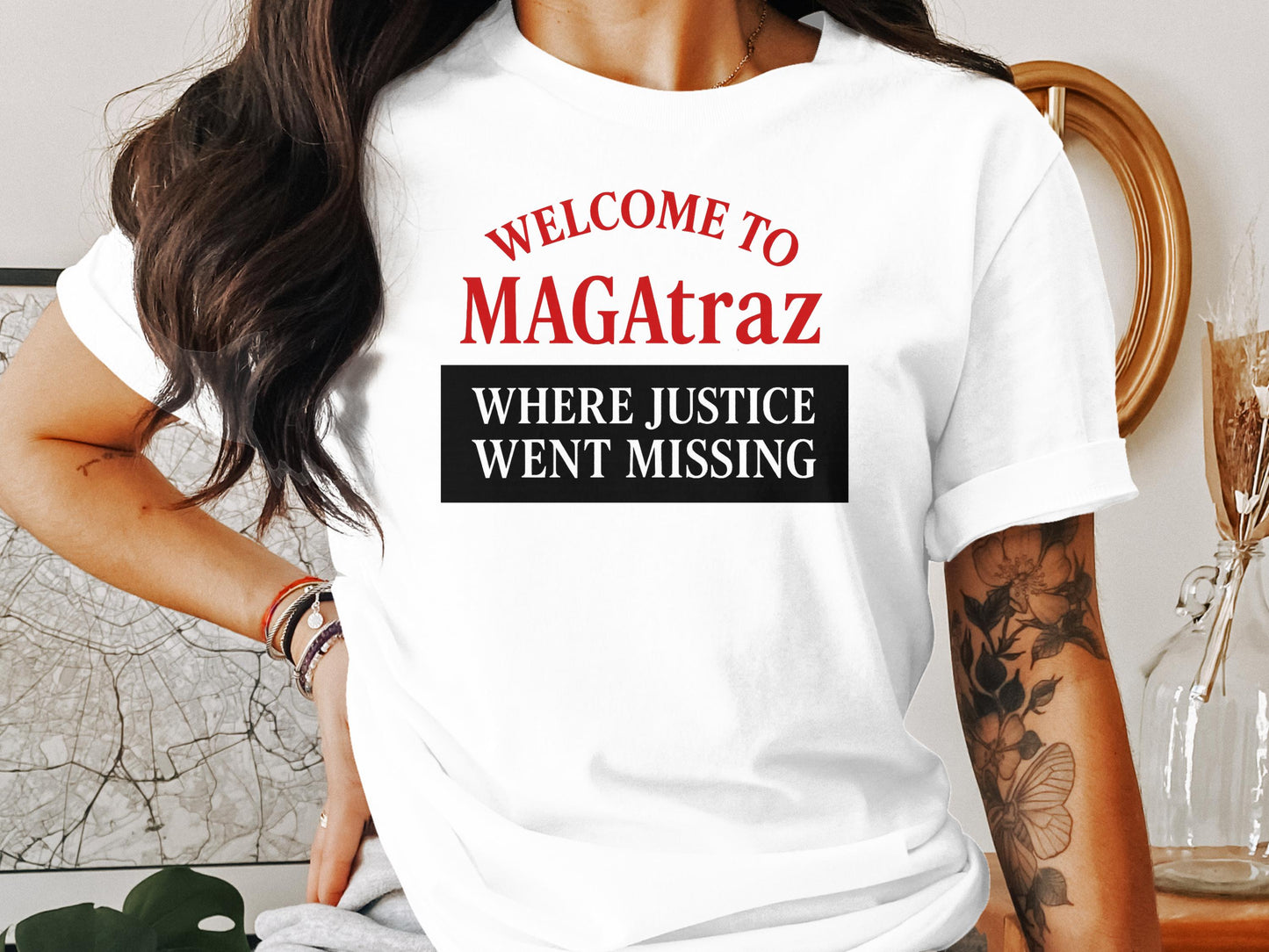 Welcome to MAGAtraz Where Justice Went Missing product type