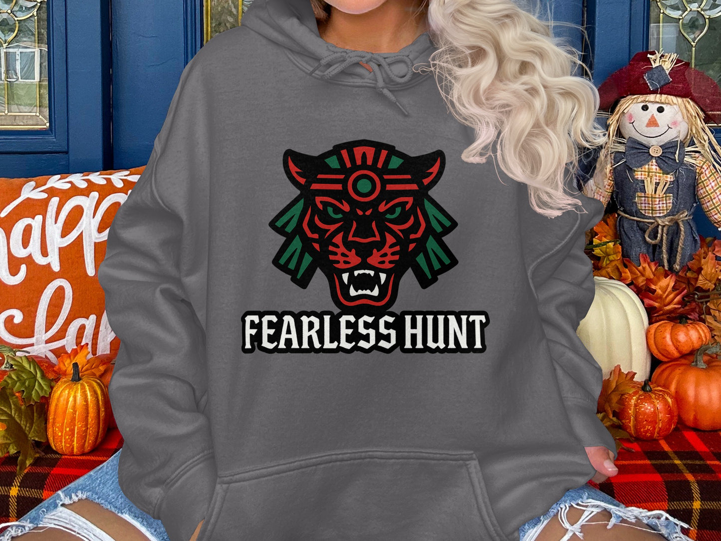 Fearless Hunt Hooded Sweatshirt Graphic product