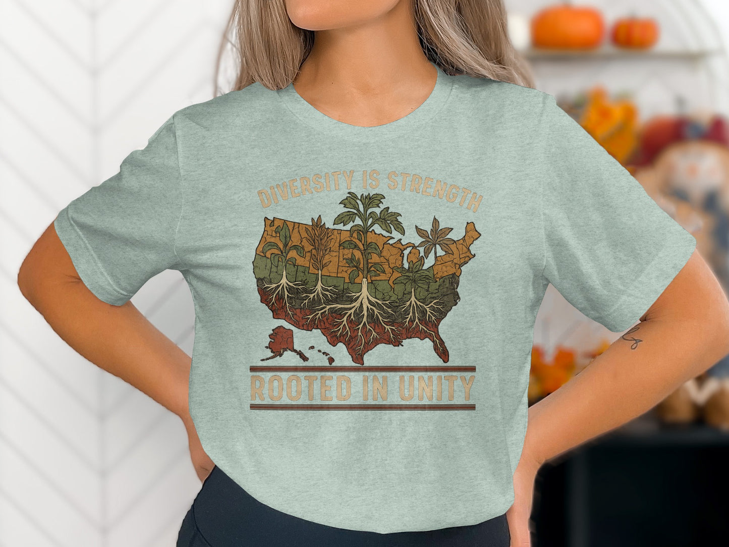 Diversity Is Strength Rooted in Unity Shirt product type