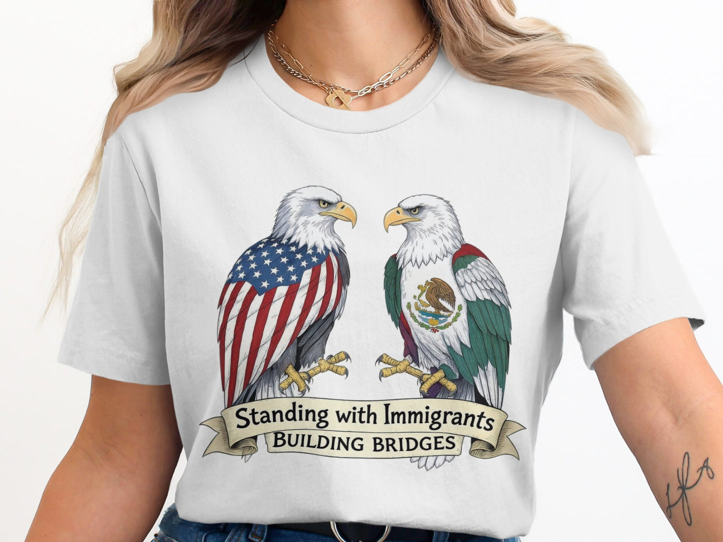 Standing with Immigrants Building Bridges product