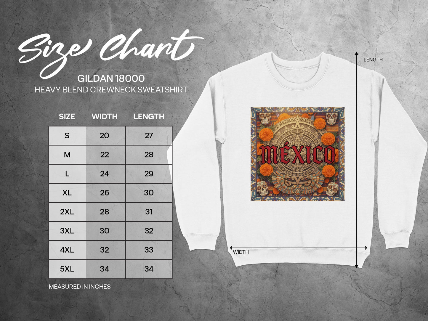Unique Aztec Calendar Sweatshirt with Mexico Design product