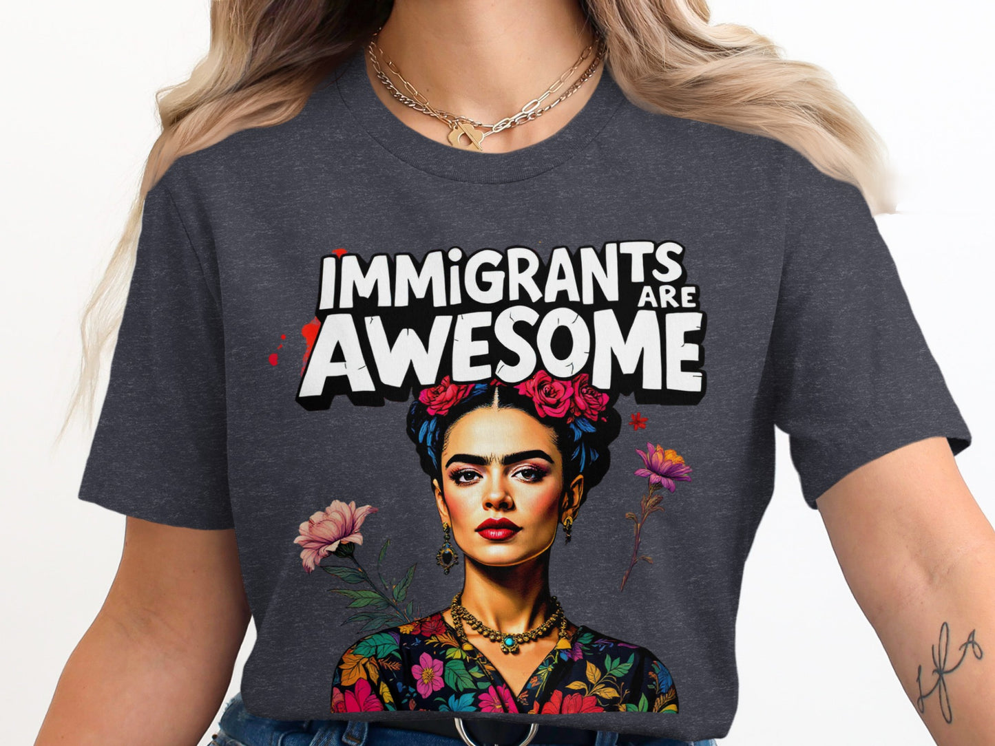 Immigrants Are Awesome Graphic T-shirt product