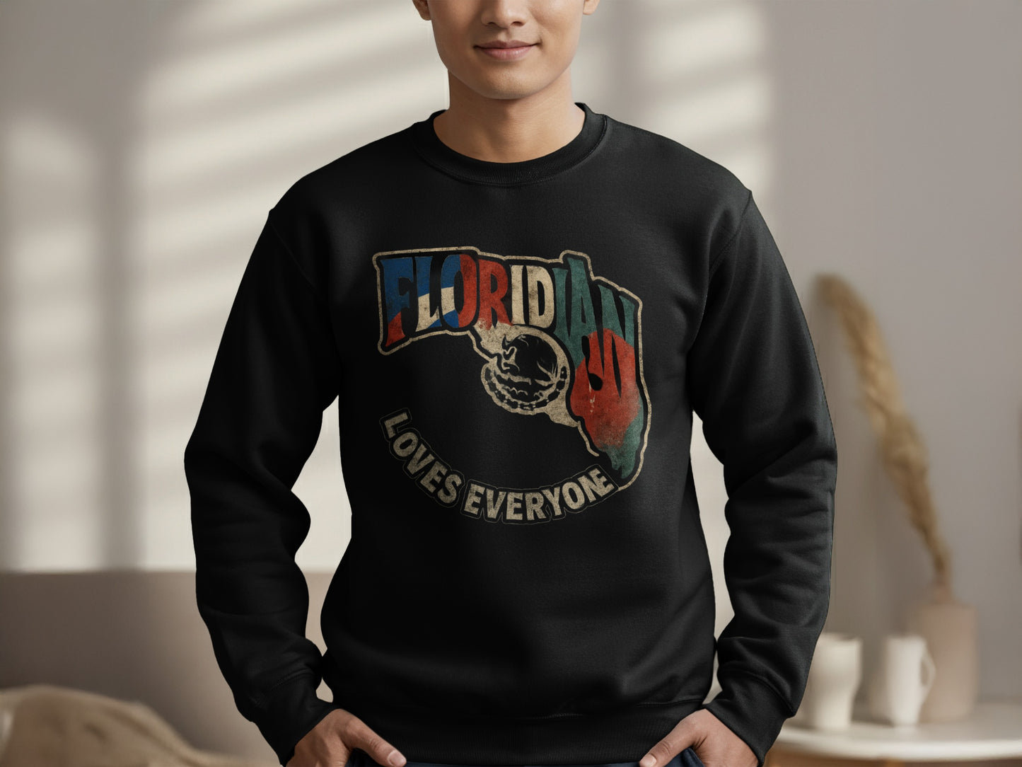 Florida Loves Everyone Graphic Sweatshirt product