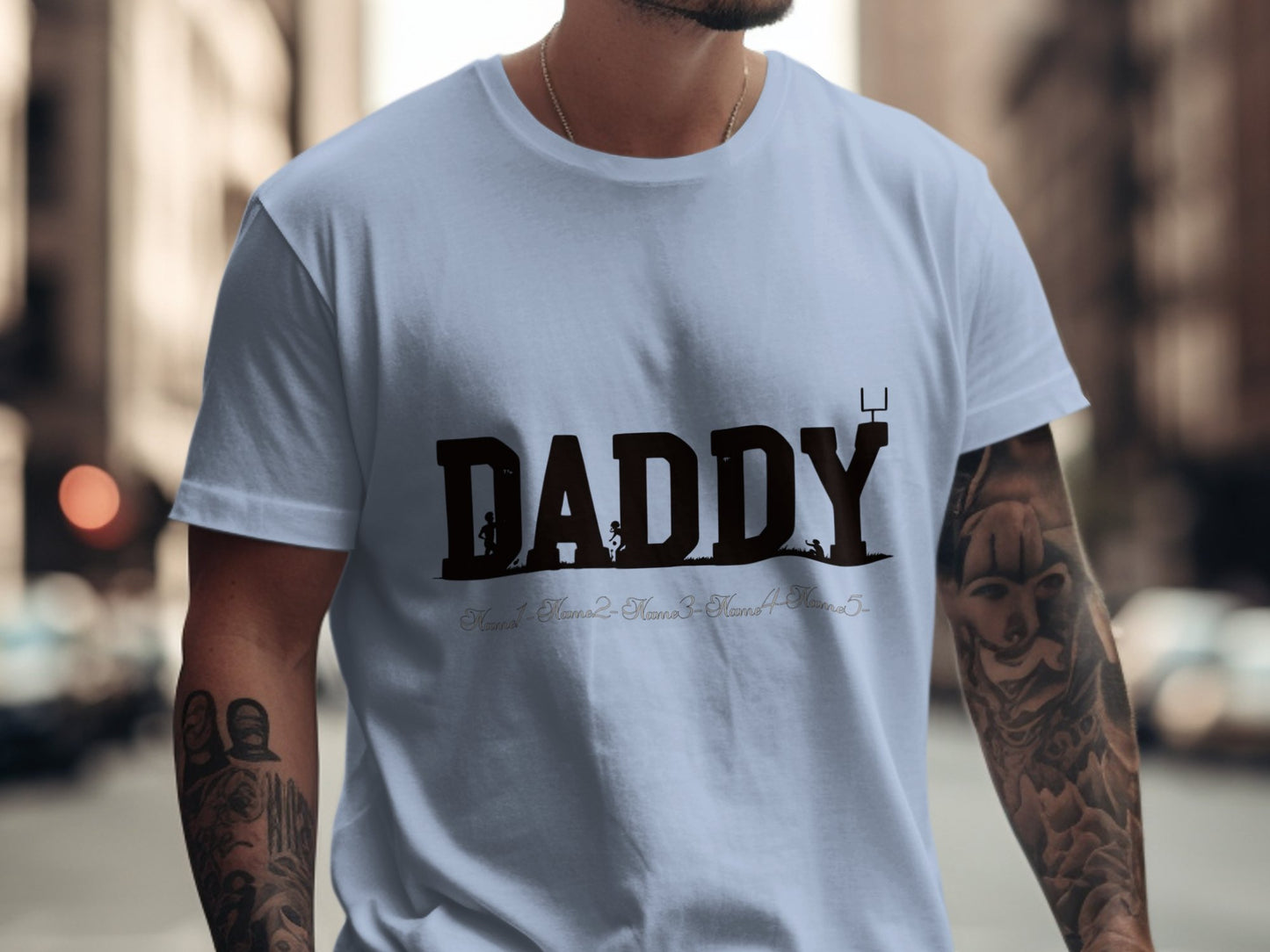 Daddy Printed Graphic T-Shirt Casual Fashion product