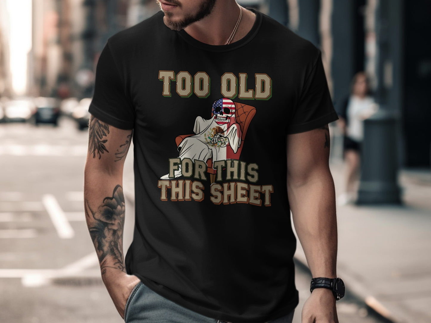 Too Old For This This Sheet Funny Shirt Product