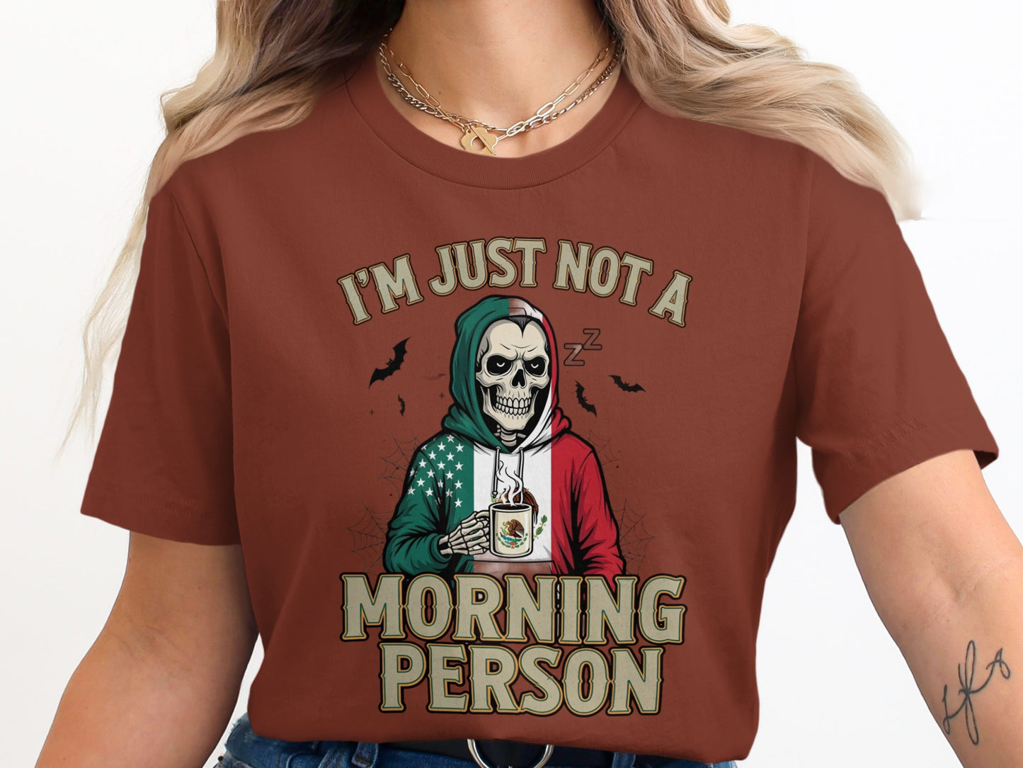 I'm Just Not a Morning Person Skeleton Product Type
