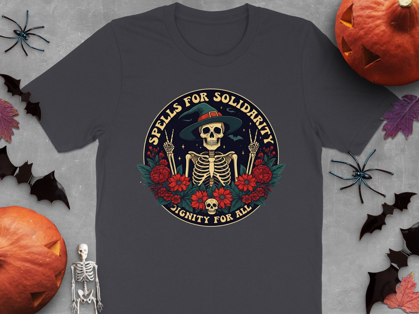 Spells for Solidarity Dignity for All Halloween product type