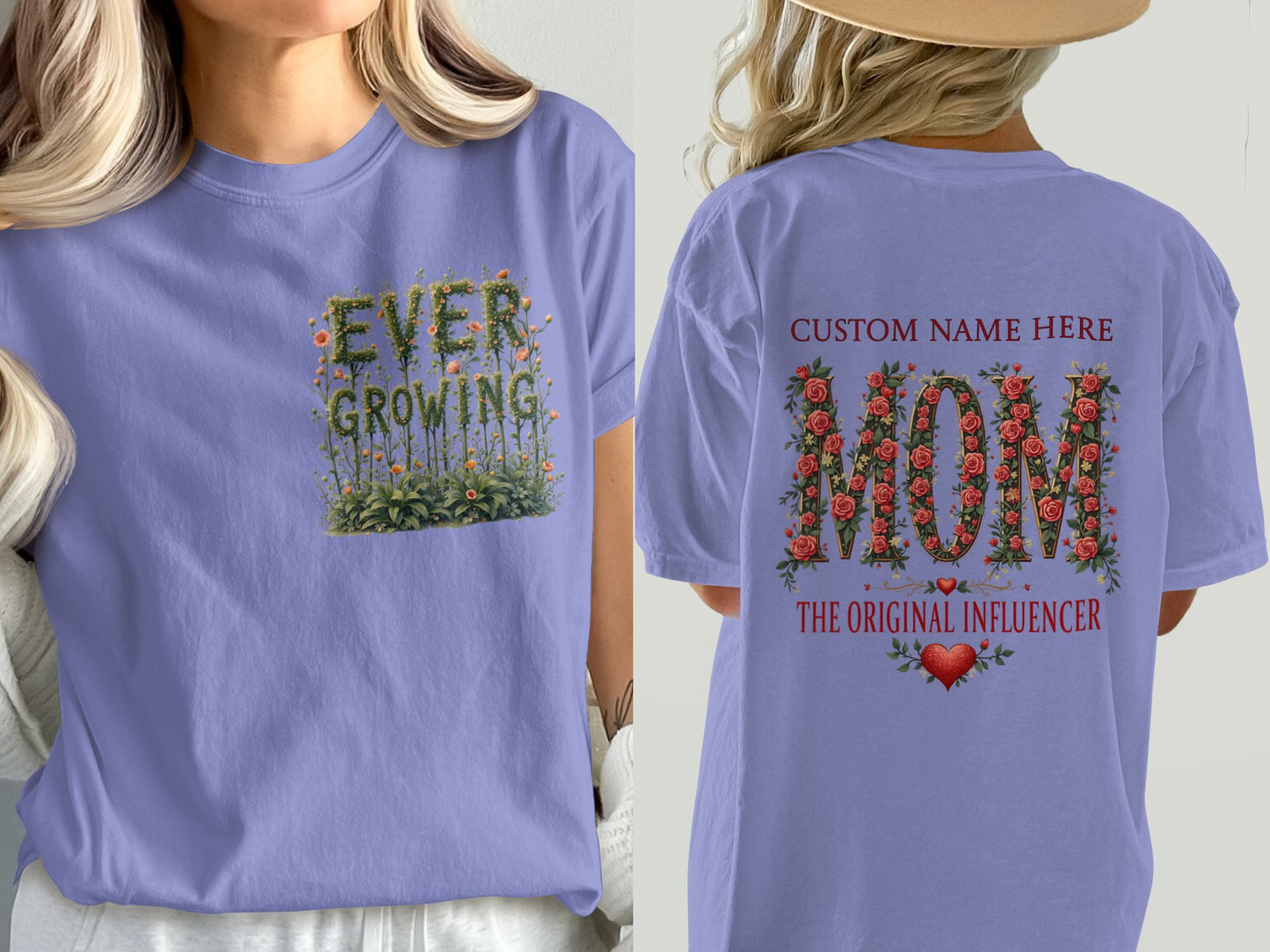 Ever Growing Custom Name The Original Influencer product type