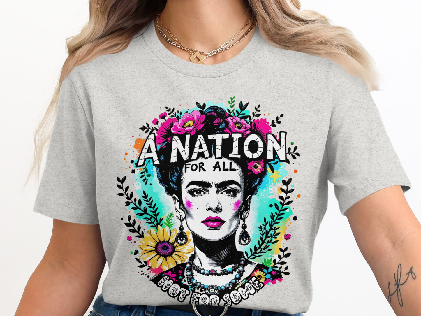A Nation For All Not For Some Short Sleeve T-Shirt product
