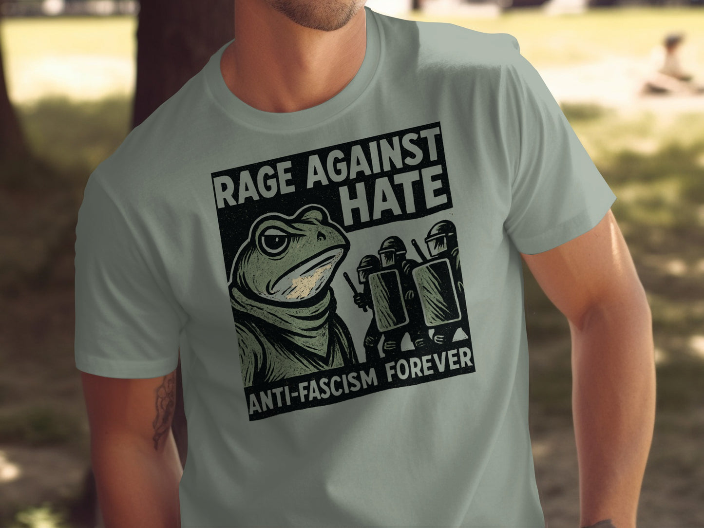 Rage Against Hate Anti-Fascism Forever Shirt