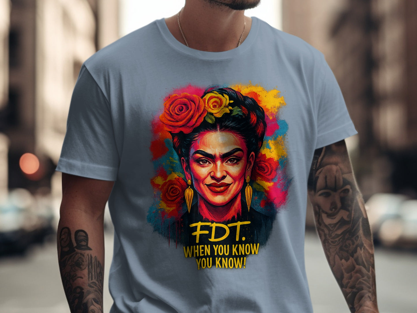 Vibrant Artistic Print FDT When You Know T-Shirt product