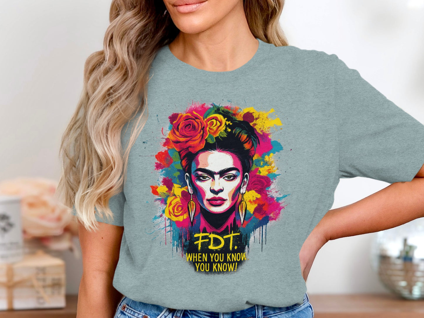 Vibrantly Styled FDY When You Know You Know Shirt Product