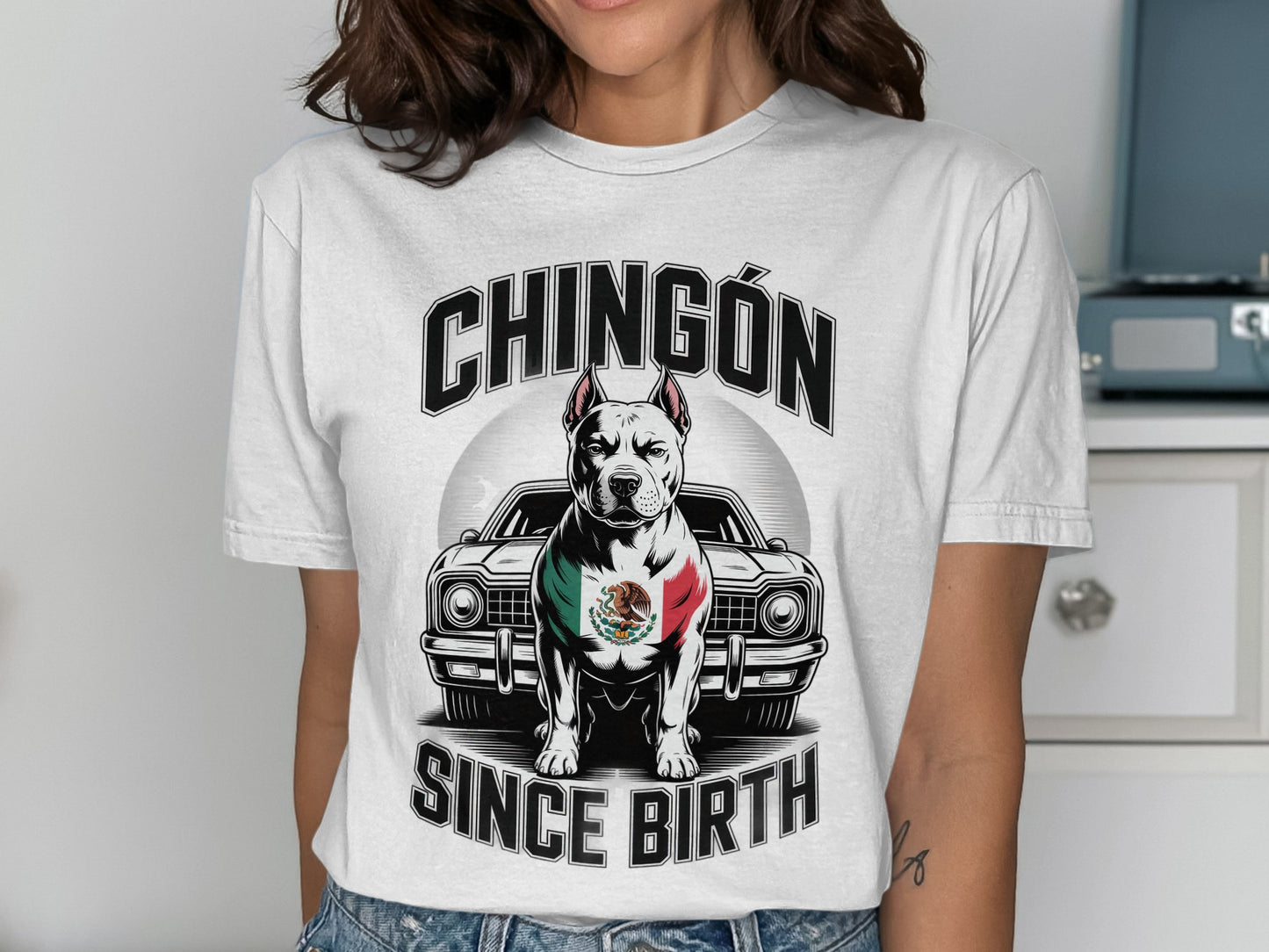 Chingón Since Birth Graphic Printed T-shirt product