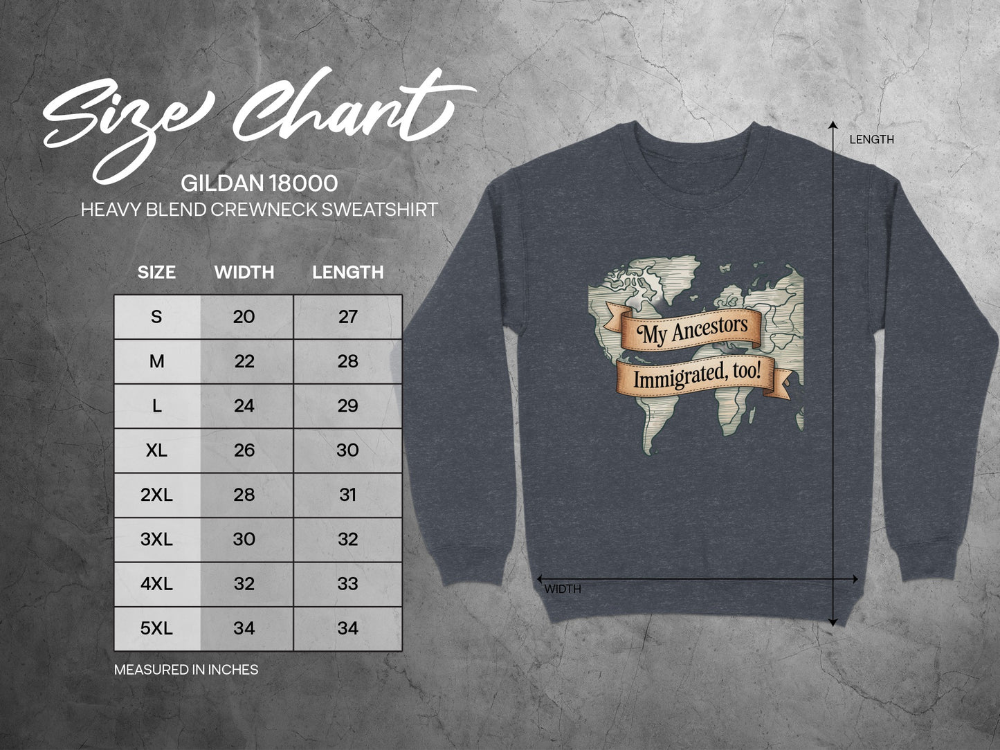 My Ancestors Immigrated Too Heavy Blend Sweatshirt product