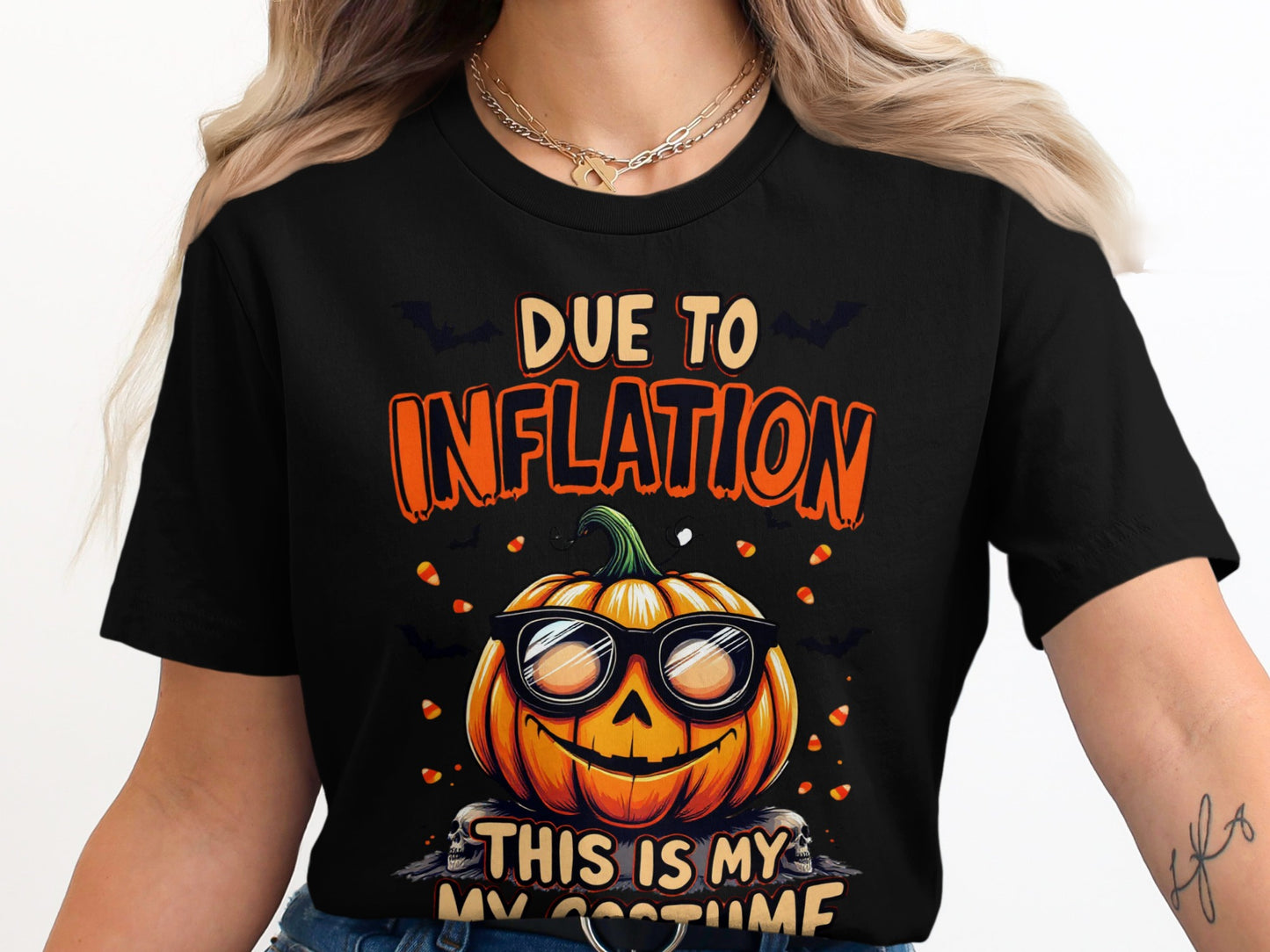 Due To Inflation This Is My Halloween Costume T-Shirt product