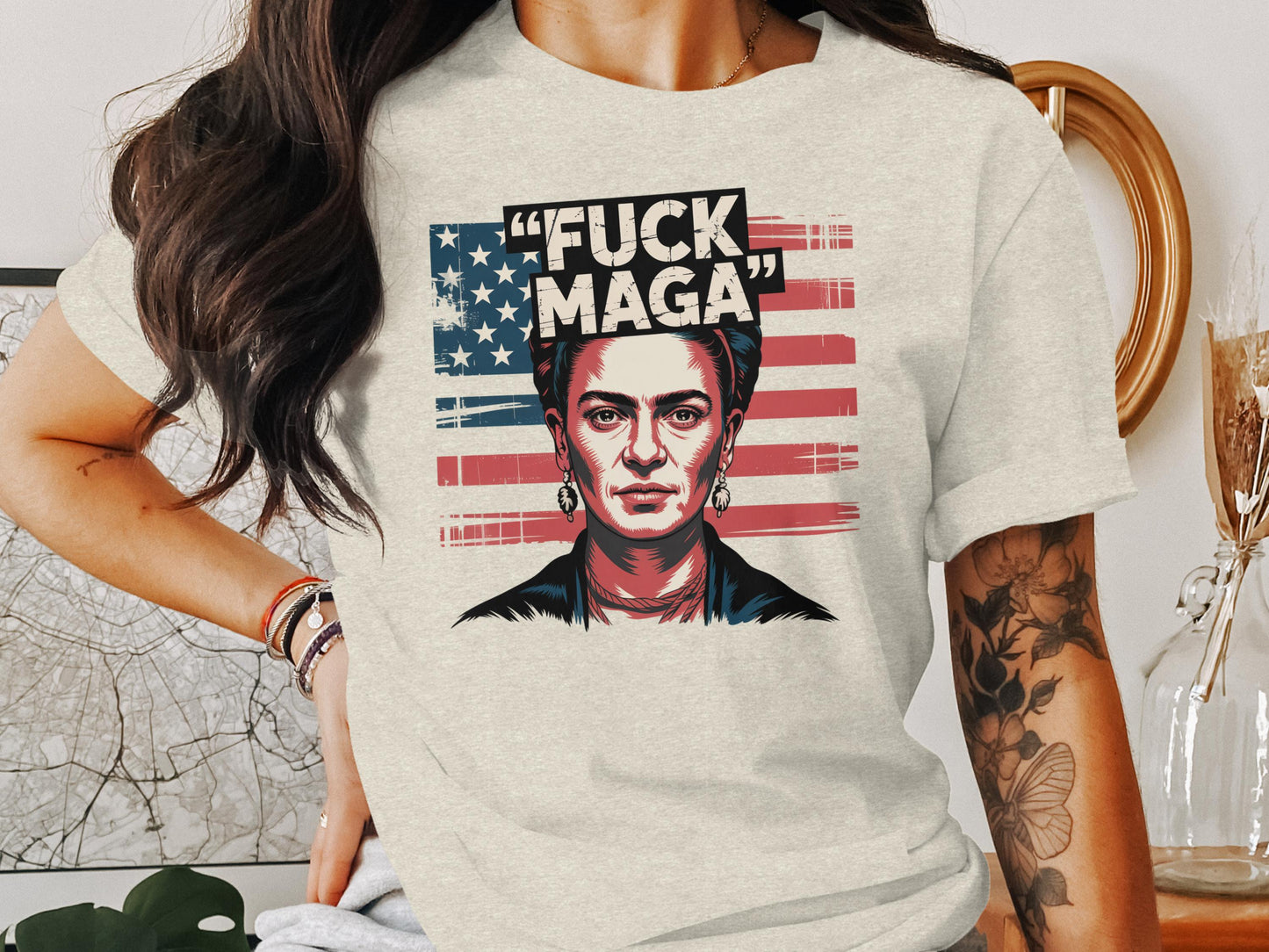 Bold Statement Fuck Maga Graphic T-Shirt product