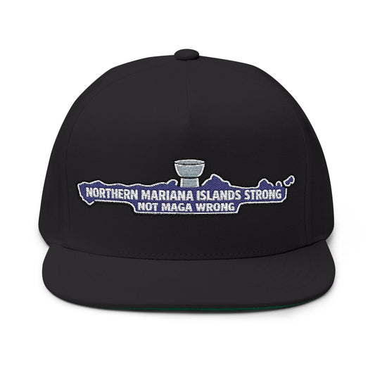 Northern Mariana Islands Strong Not MAGA Wrong Hat