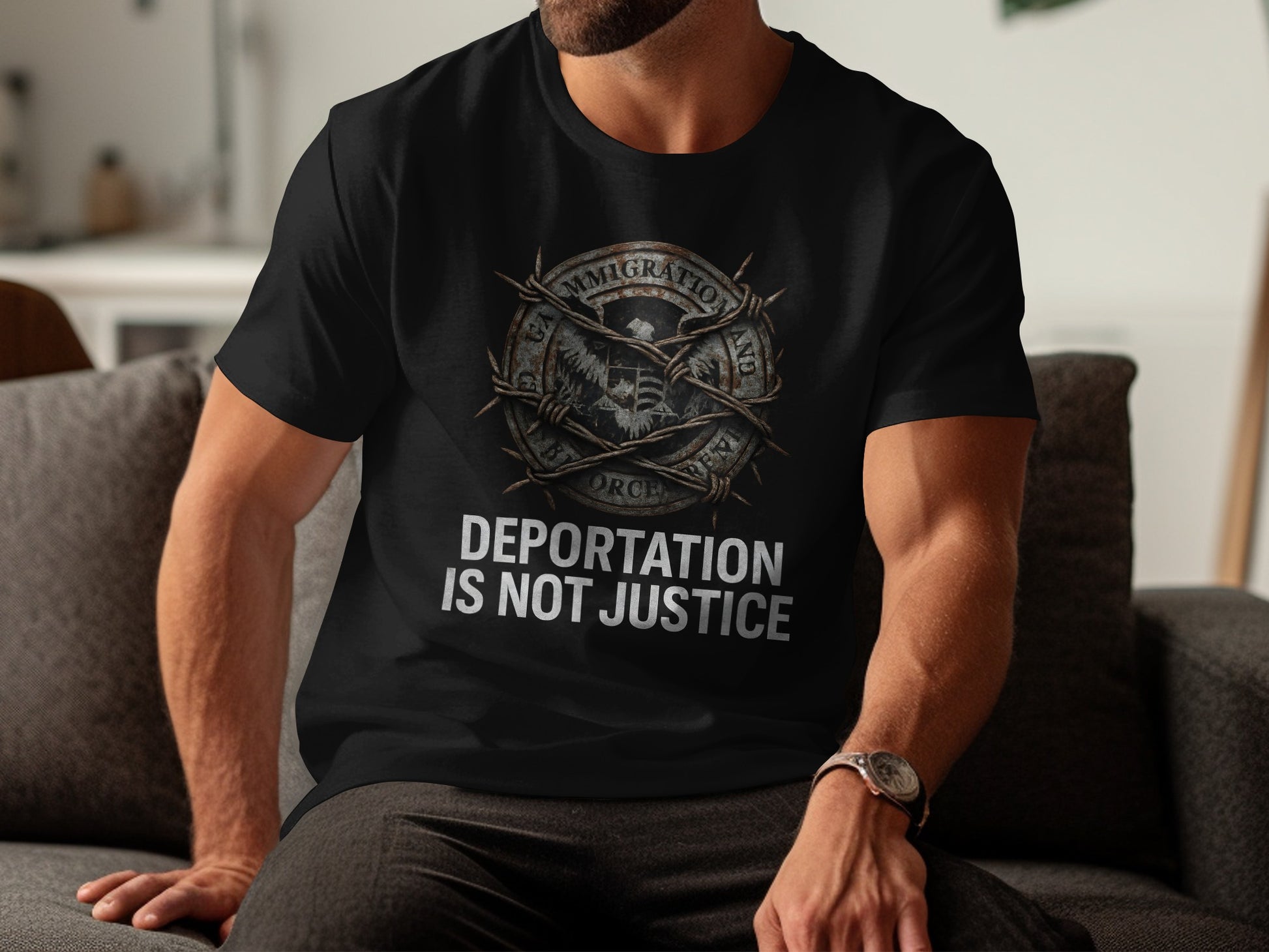 Deportation Is Not Justice Graphic T-Shirt product
