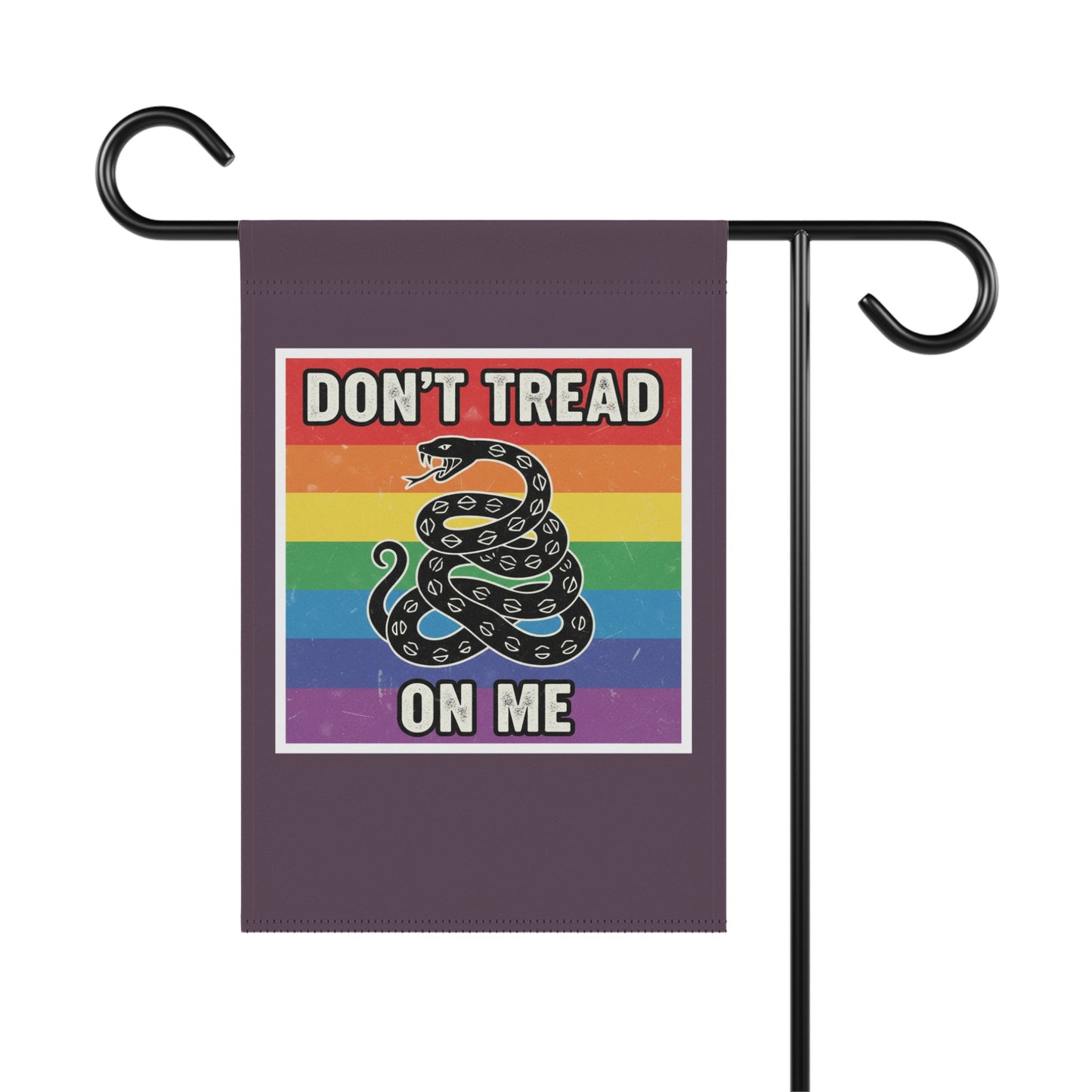 Don't Tread On Me Garden Flag Pride product