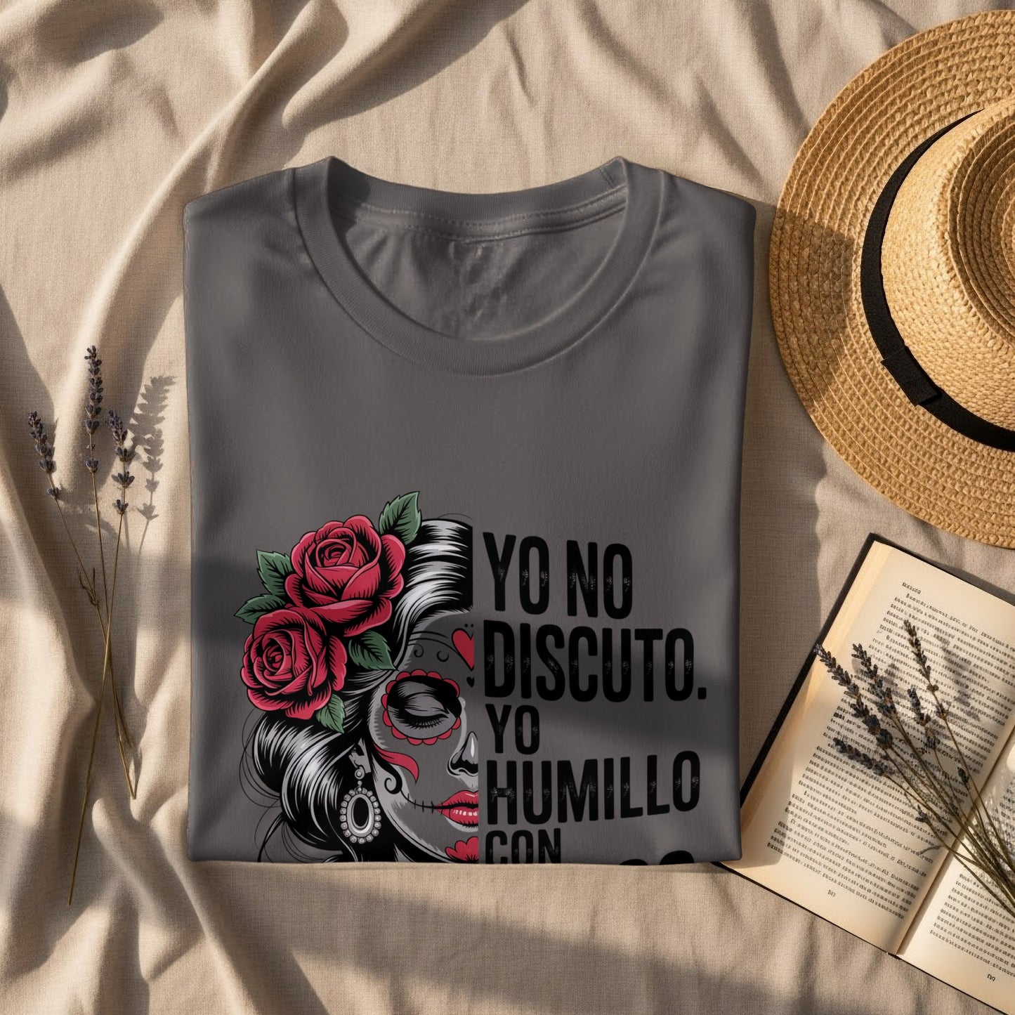 Unique Yo No Discuto Yo Humillo Graphic Tee product type