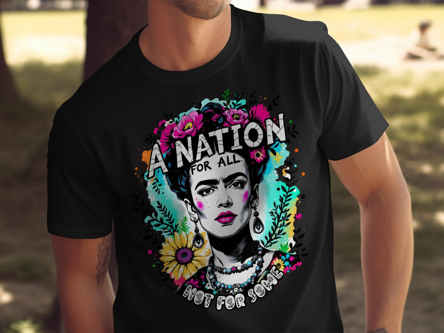 A Nation For All Not For Some Graphic Tee product