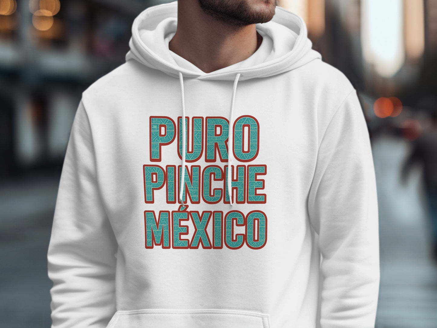 Puro Pinche México Graphic Hoodie for a Stylish Look Hoodie