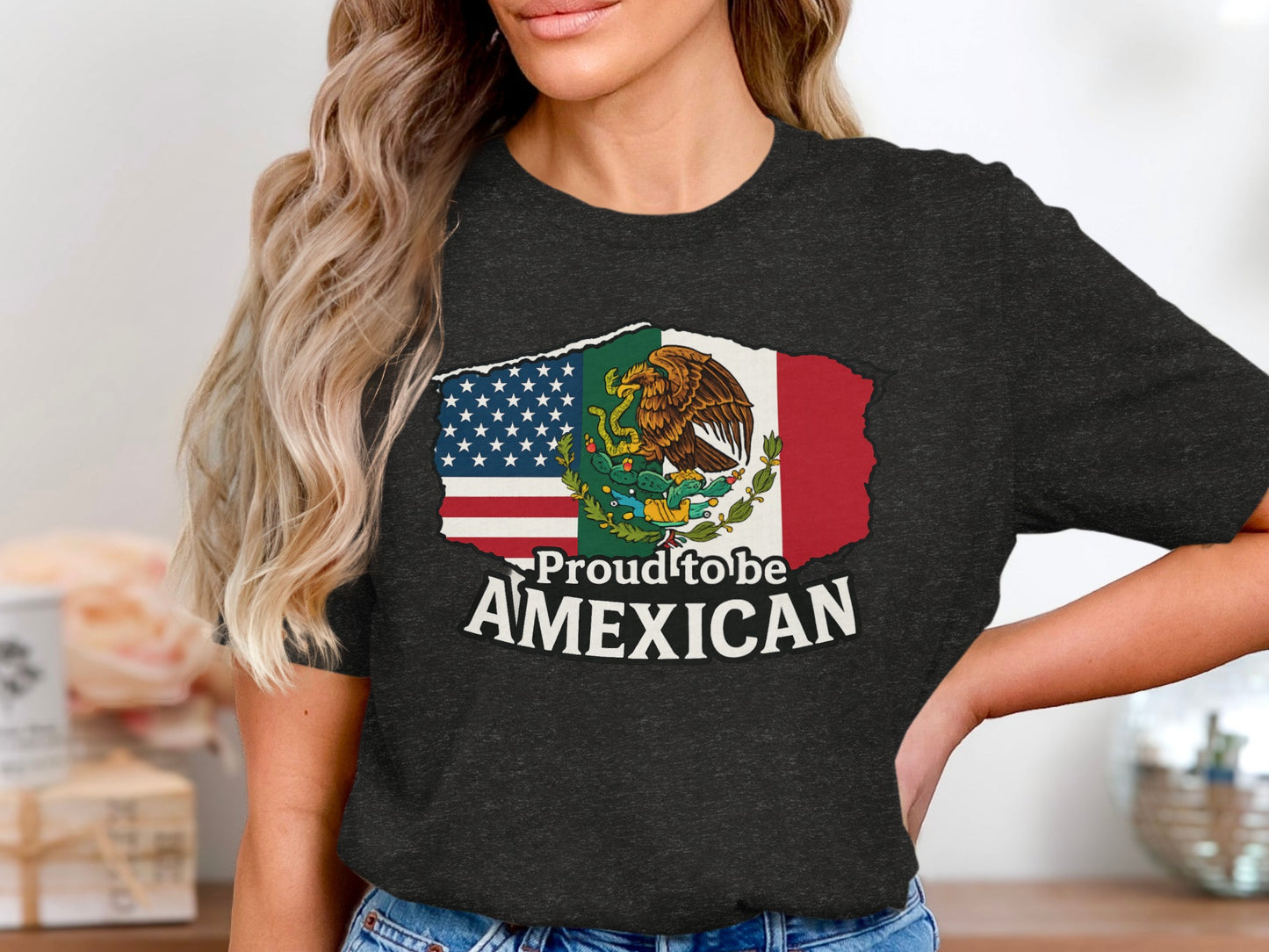 Proud to Be AMEXICAN Print Graphic Tee product type
