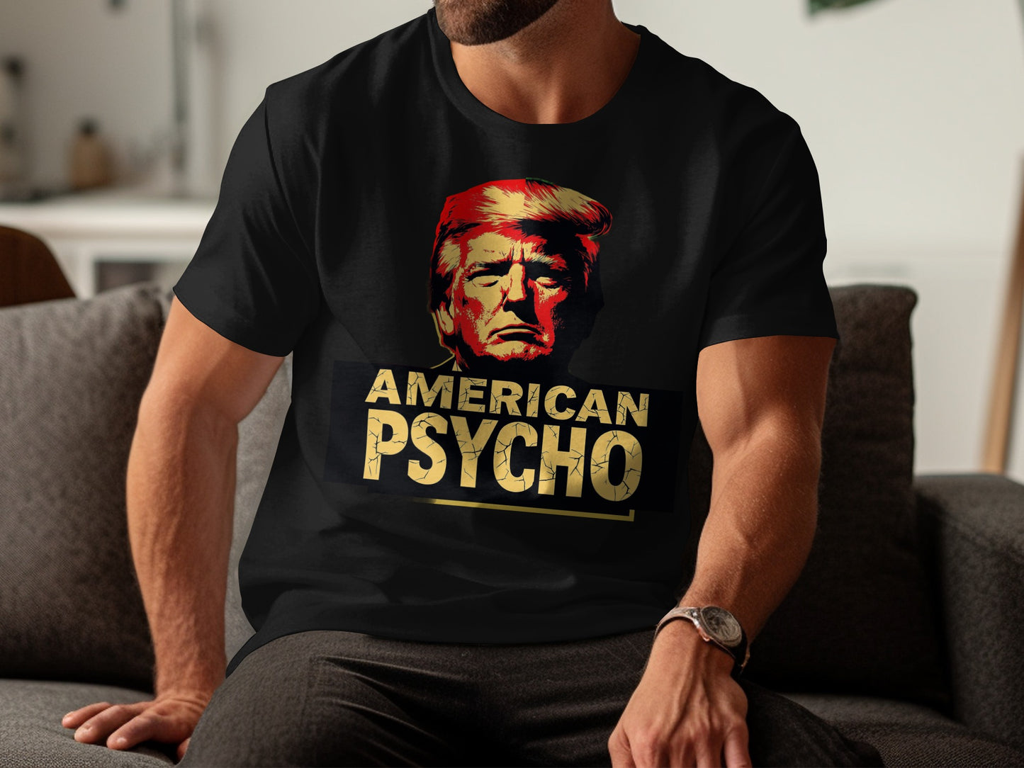 American Psycho Graphic Print T-Shirt product type