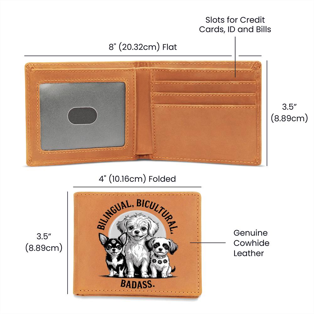 Custom Graphic Leather Wallet