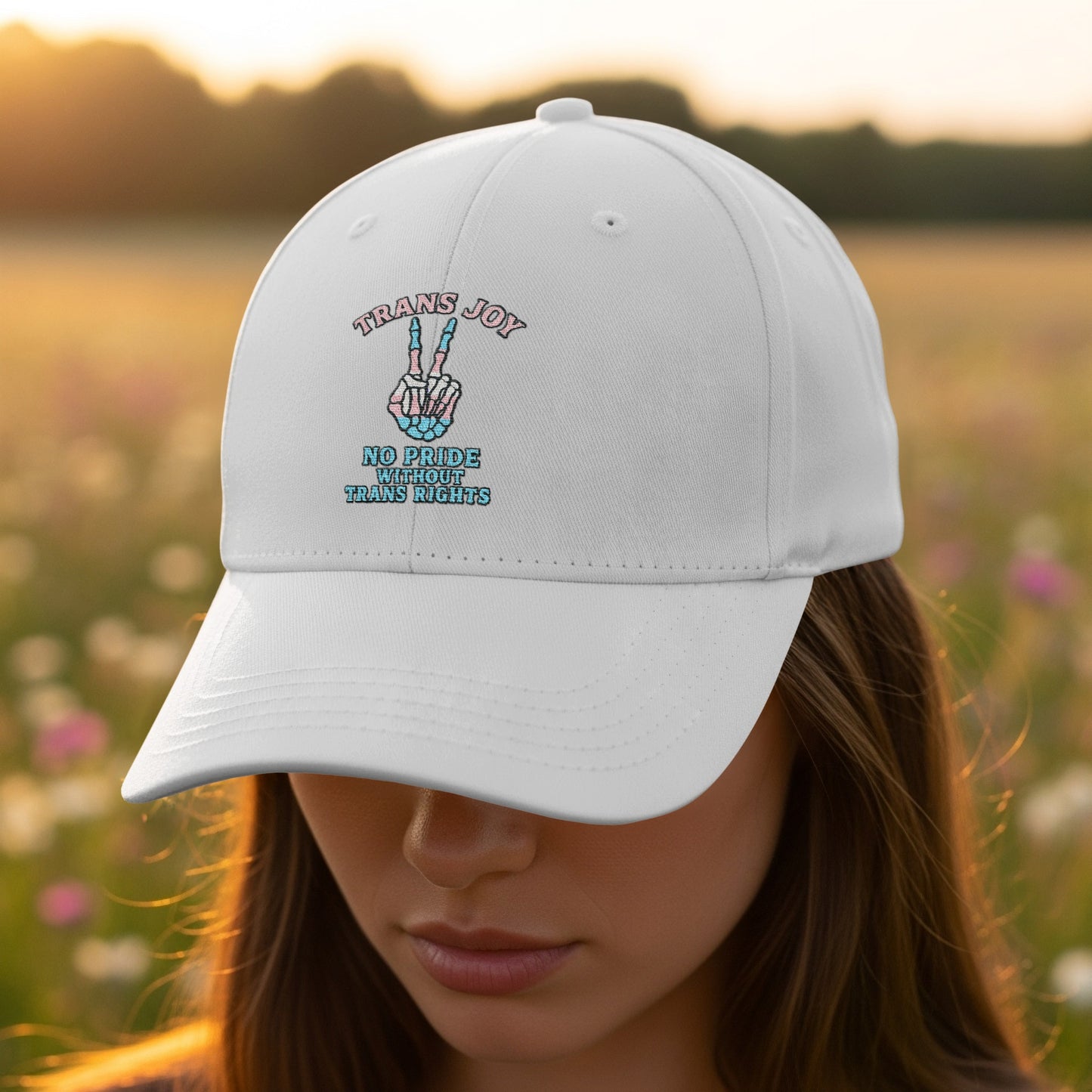 Trans Joy With NO PRiDE WithOUT TRANS RiGHTS Cap product