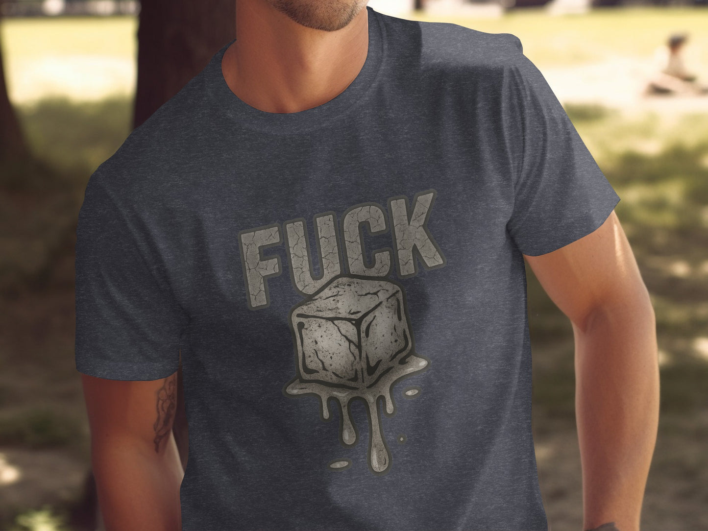 Fuck Melting Ice Graphic Tee Product