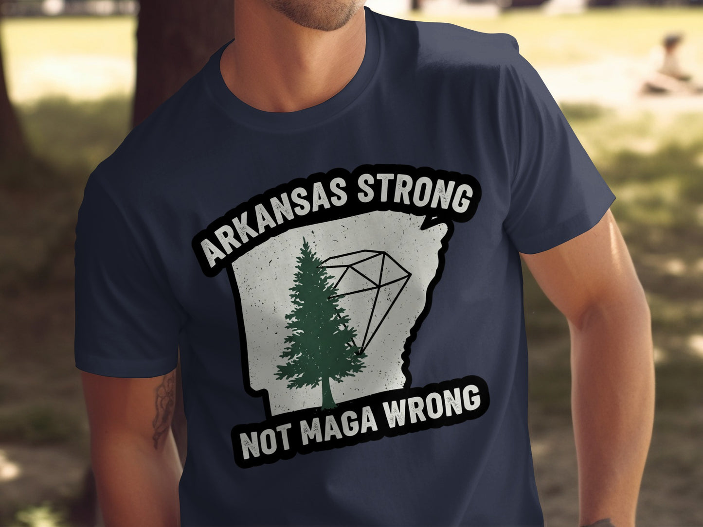 Arkansas Strong Not Maga Wrong T-shirt