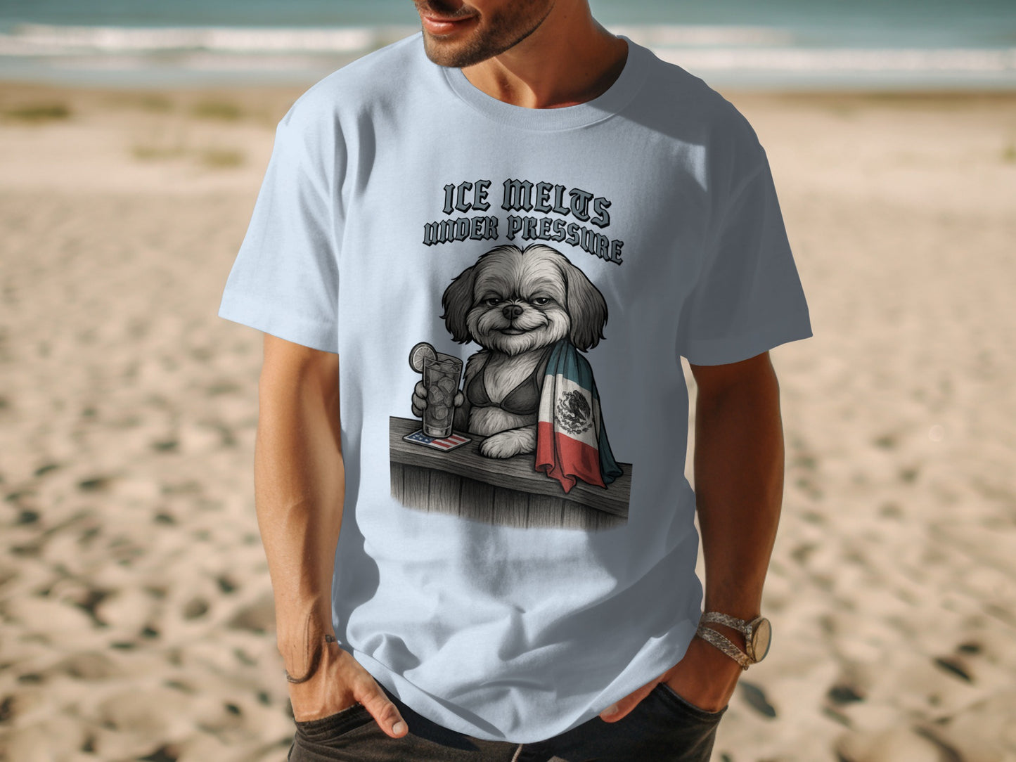 Ice Melts Under Pressure Graphic T-Shirt product type
