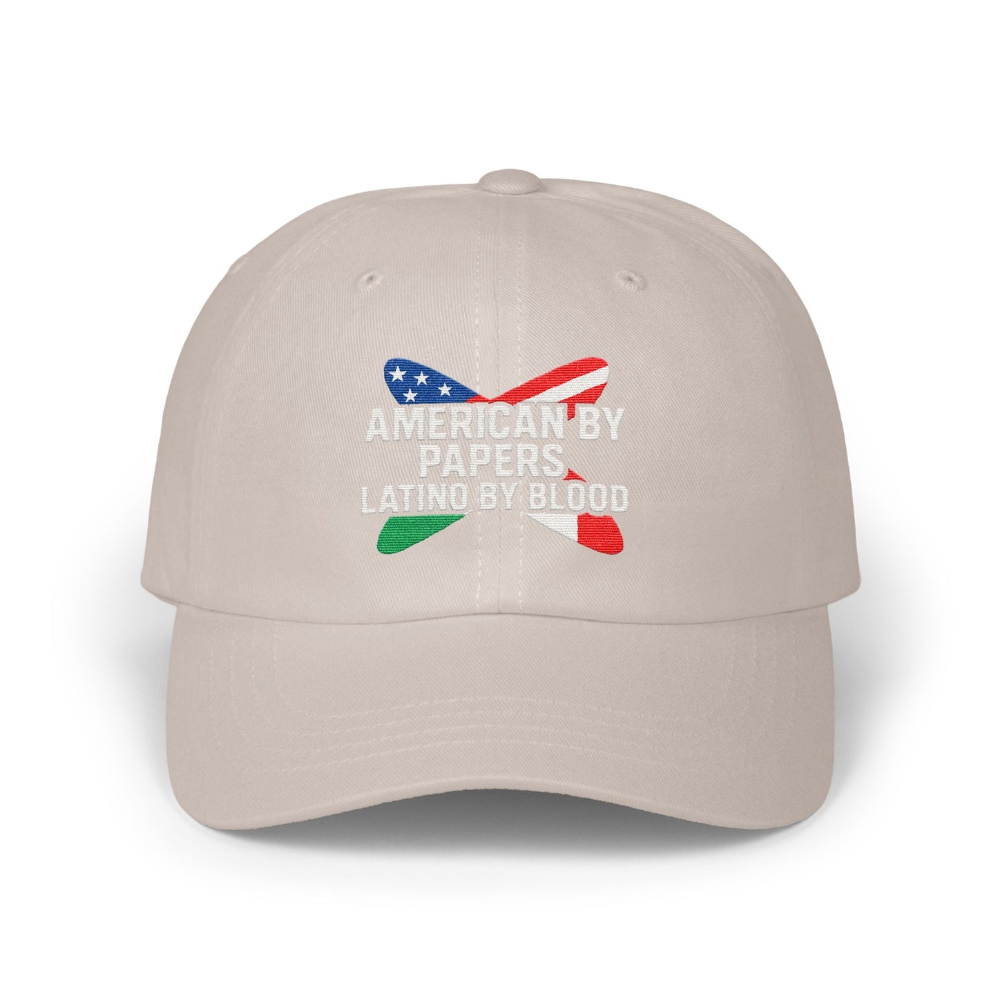 American by Papers Latino by Blood Hat product