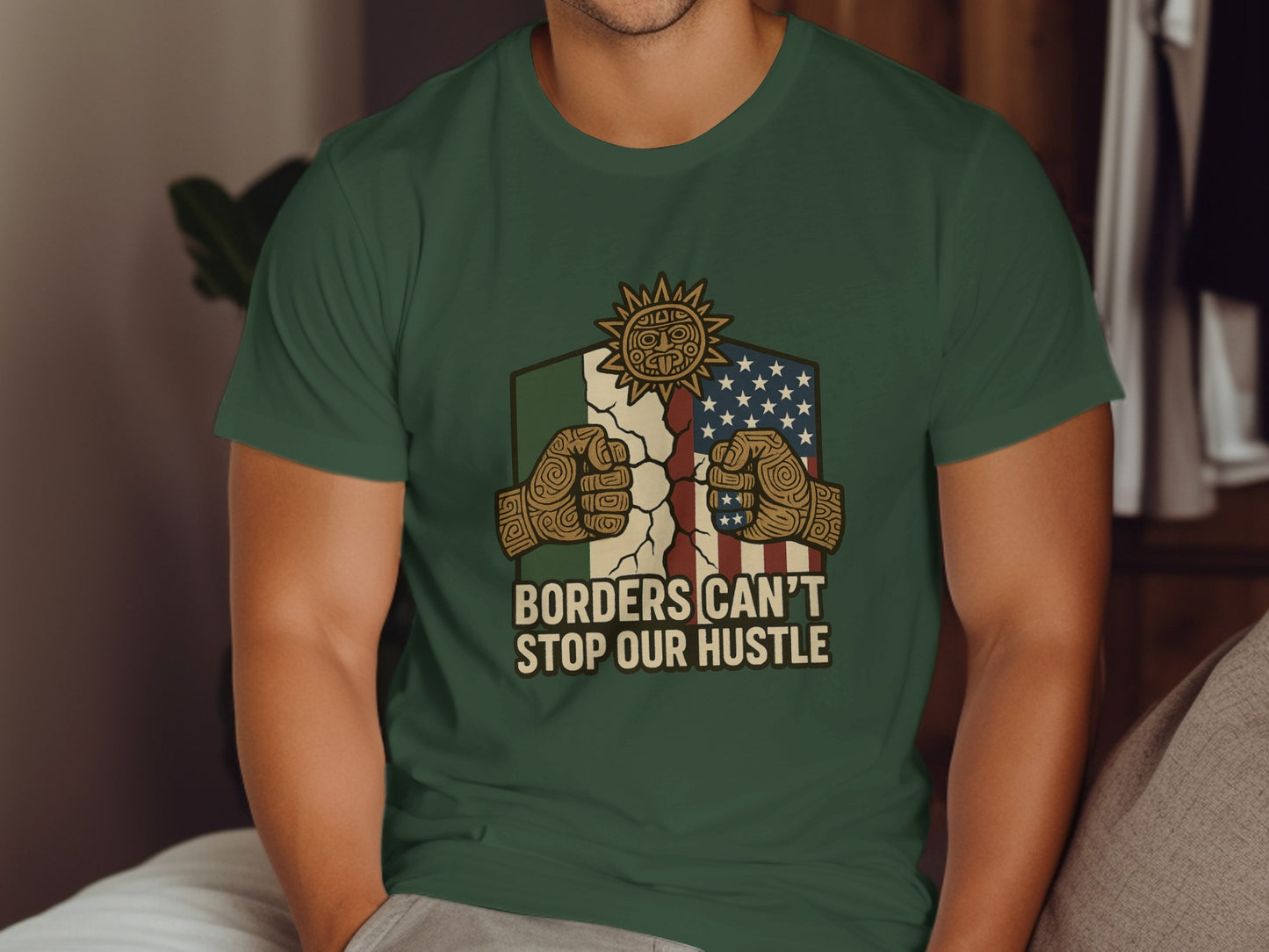 Borders Can't Stop Our Hustle Shirt product