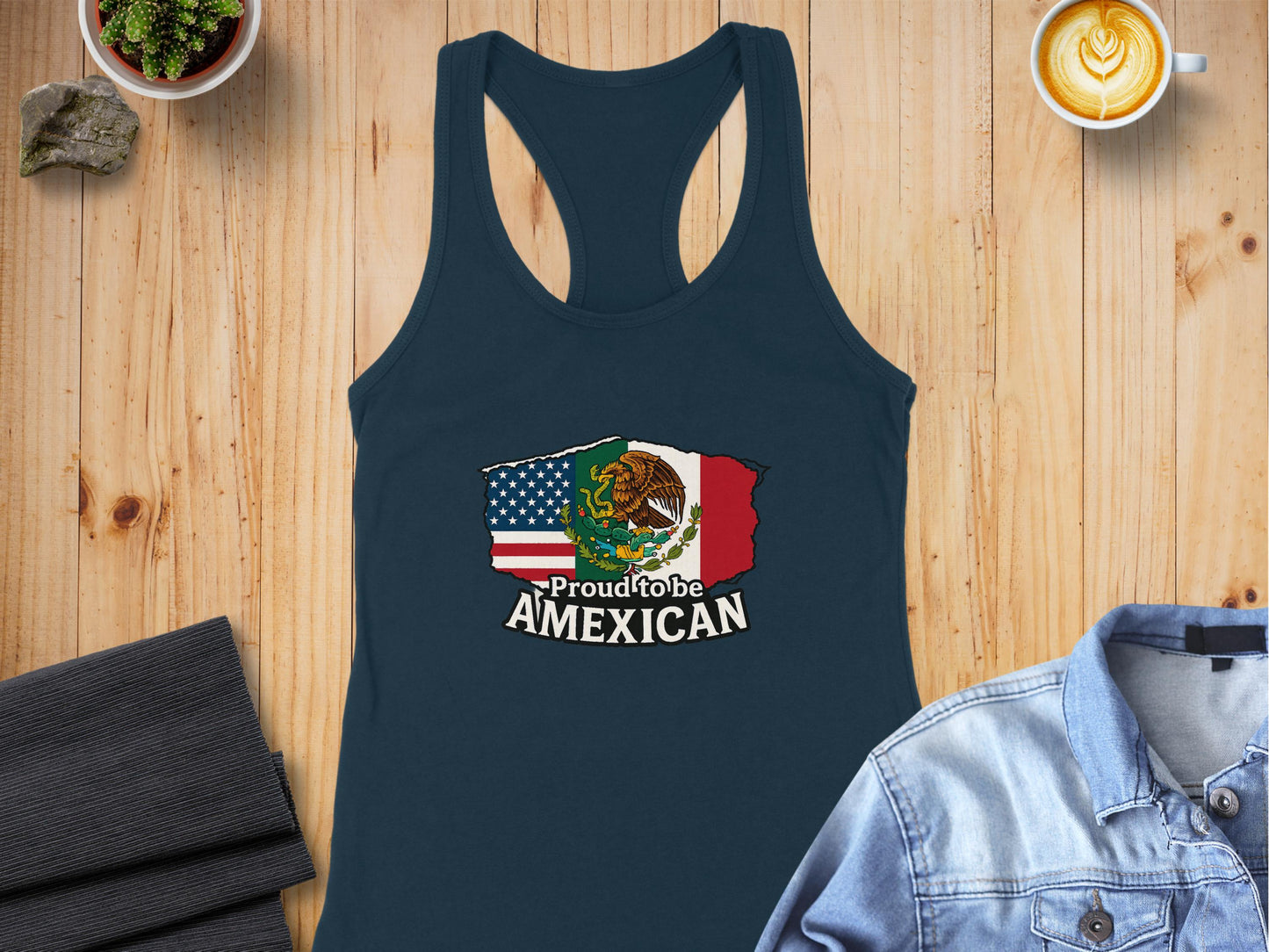 Proud to be AMEXICAN Graphic Women's Tank Top product