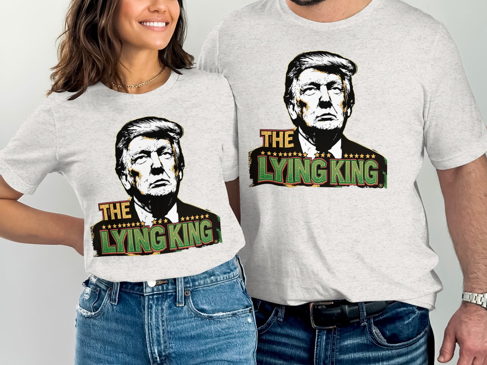 The Lying King Graphic T Shirt Funny Political Product