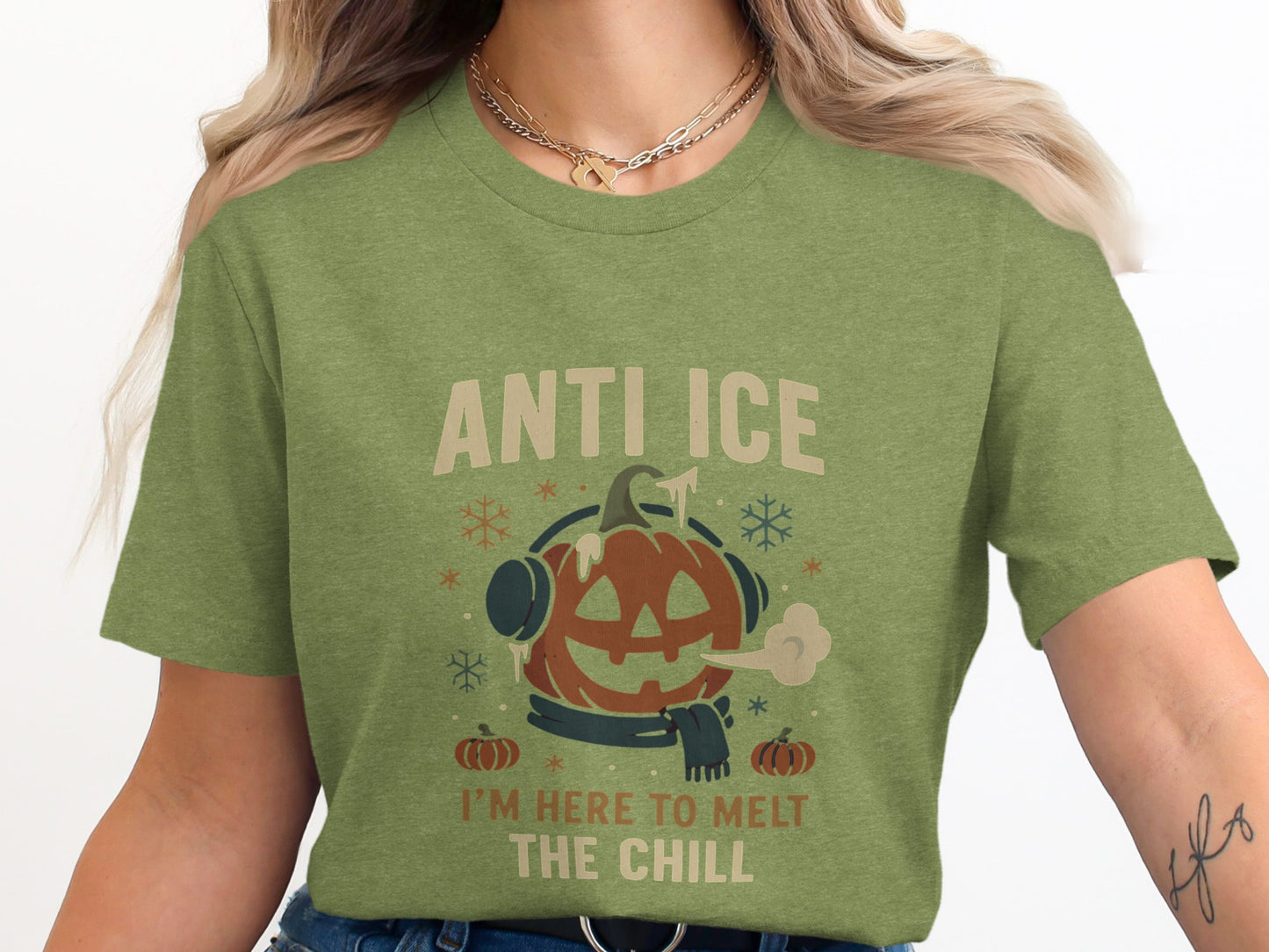 Funny Anti Ice Halloween Themed T-Shirt product